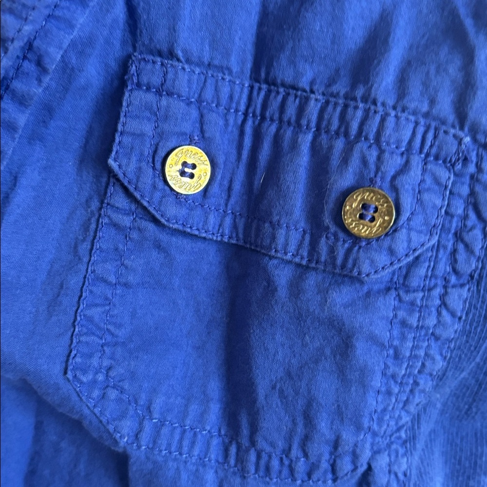 Guess button down blouse - Picture 3 of 4